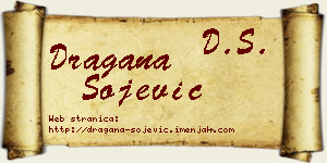 Dragana Sojević vizit kartica